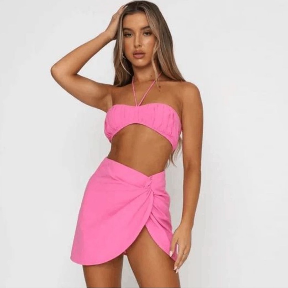 ⚡️White•Fox 🦊Boutique Pink Skirt